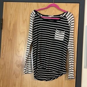 Stripped long sleeve